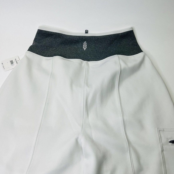FP Free People Movement Womens Round The block‎ Joggers Lounge Yoga White Small - Picture 10 of 10